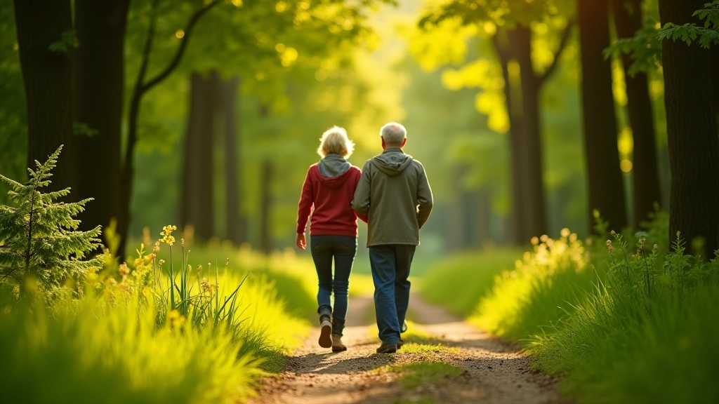 Seniori pastaigājas pa dabas taaku
